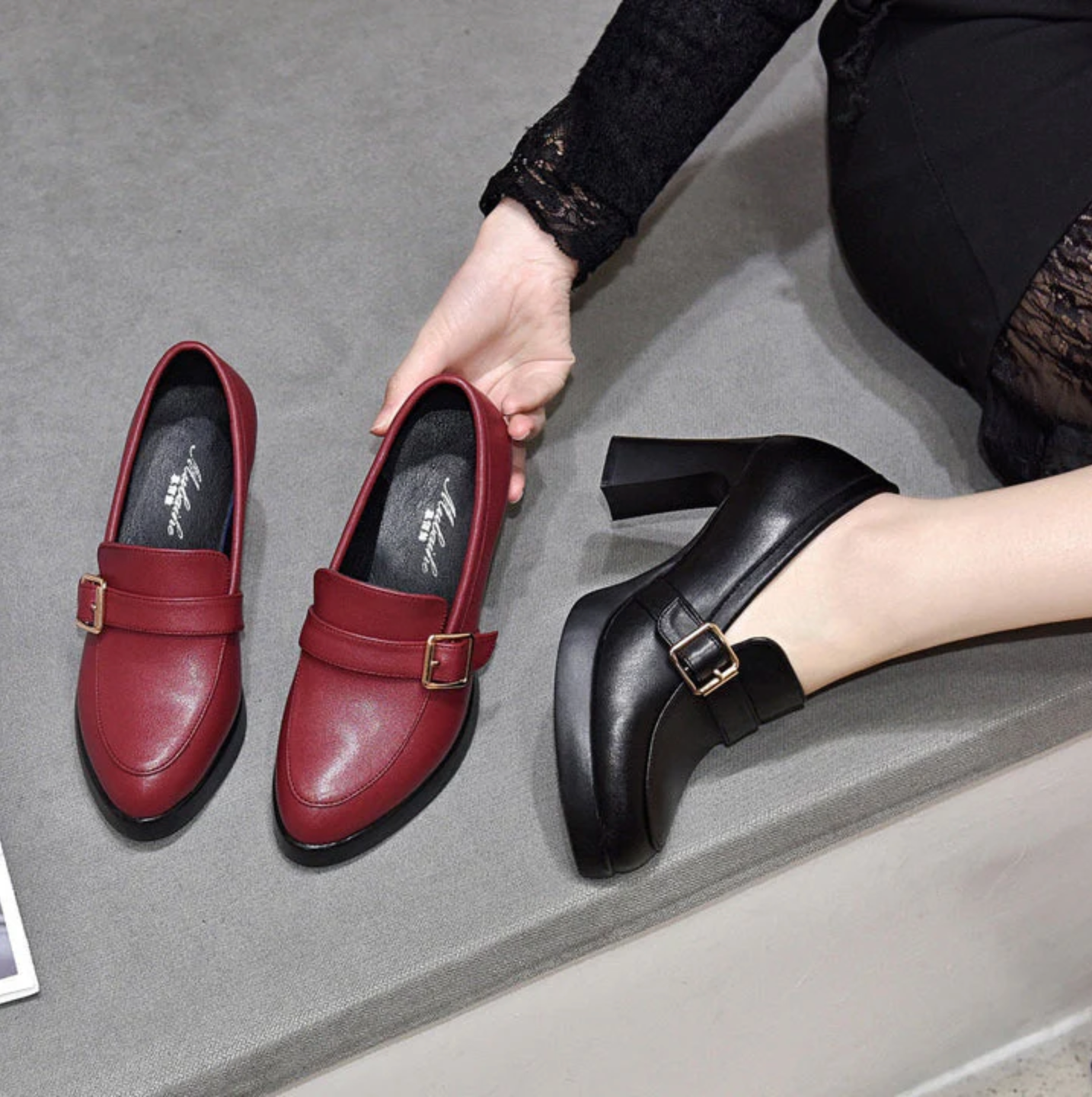 Orthopaedic high heels for greater comfort