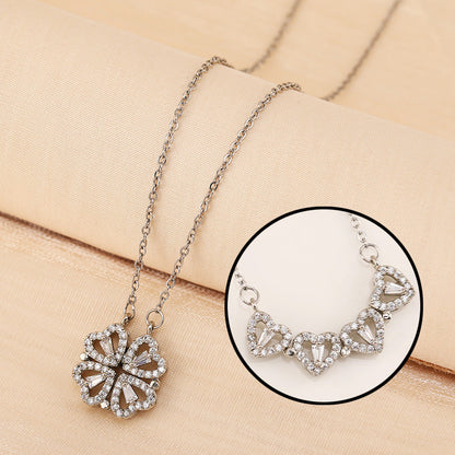 Collier Amour Infini | Collier trèfle à 4 feuilles