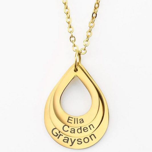 Collier Personnalisé Amour Éternel