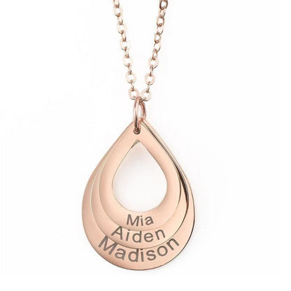Collier Personnalisé Amour Éternel