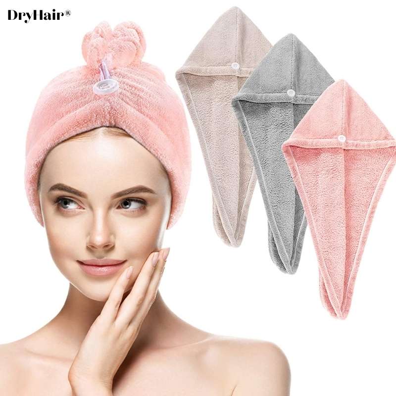 DryHair® | Serviette en microfibre ultra absorbante